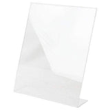 LHA-1114E: 11w x 14w Clear Slant Back Table Tent