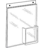 LHPP-1117E: 11w x 17h Wall-Mount Ad Frame/Sign Holder w/Trifold Pocket