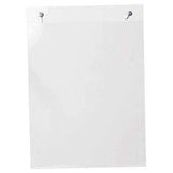 LHP-810E: 8w x 10h Clear Styrene Wall Mount Ad Frame/Sign Holder