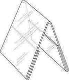 LHO-810E: 8w x 10h Double Sided Table Tent/Sign Holder