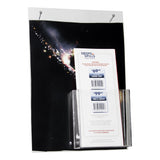 LHPP-8511E: 8.5W x 11H Wall-Mount Ad Frame/Sign Holder w/Tri-fold Pocket