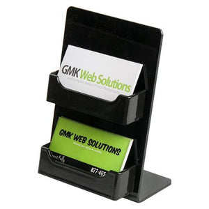 LHSC-2H: Slant Back Easel With A Two Business Card Pockets