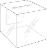 SBA-888: Acrylic Locking Ballot/Suggestion Box