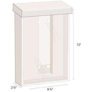 SRE-912-MD: Medium Duty Outdoor Flyer Holder
