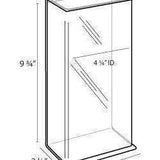 CCAH-0409: Outdoor Tri-Fold Brochure Holder With Lid